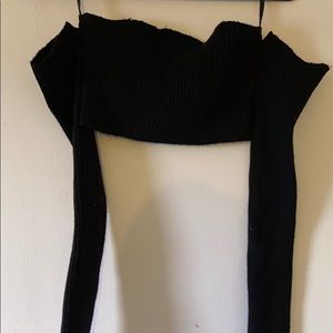 Forever 21. Crop top. Black